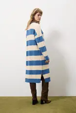 Kleed - Coryne blauw/beige