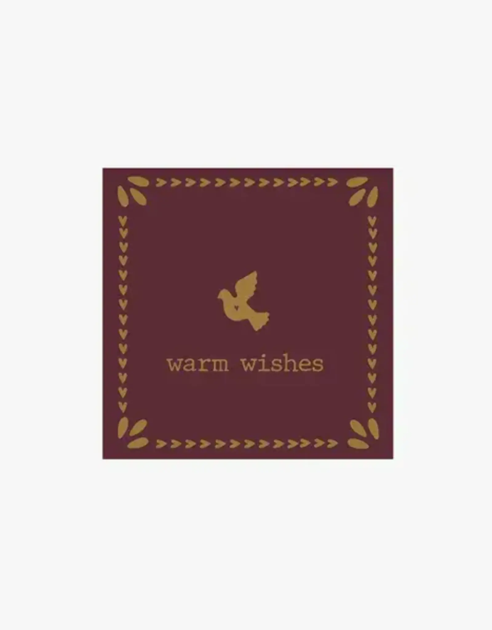 Zusss Servetten - Donkerrood warm wishes