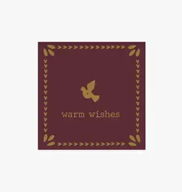 Zusss Servetten - Donkerrood warm wishes
