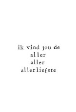 Ik pak je in Lijst & poster - Ik vind jou de
