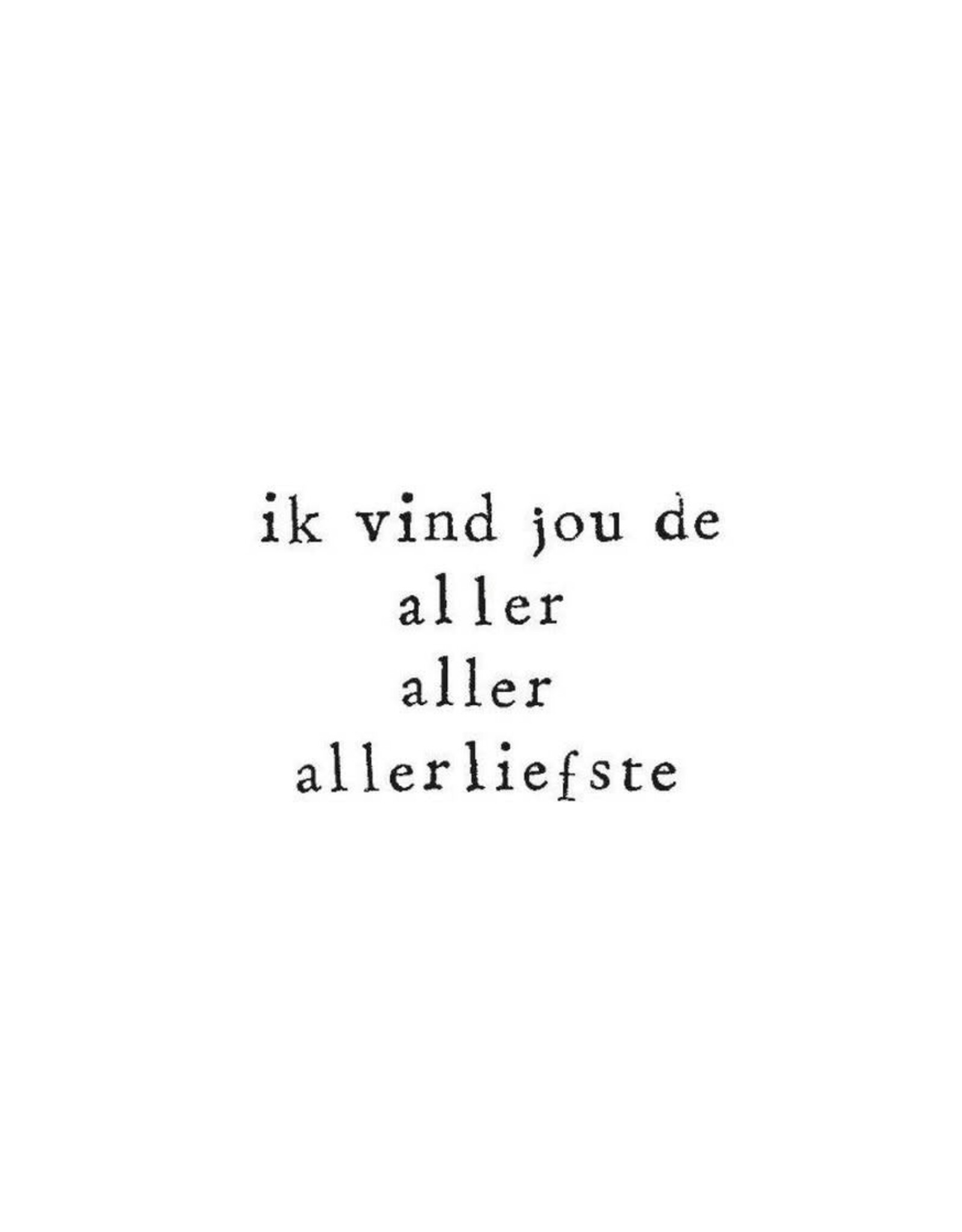 Ik pak je in Lijst & poster - Ik vind jou de
