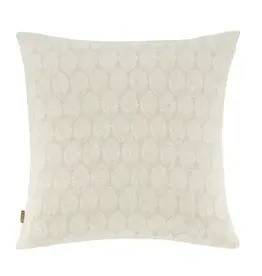 Zusss Kussen - Fijn gebreid bladpatroon 45x45