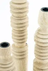 Kandelaar - Totem naturel (set of 3)