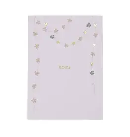 Zusss Ansichtkaart - Hoera multicolor