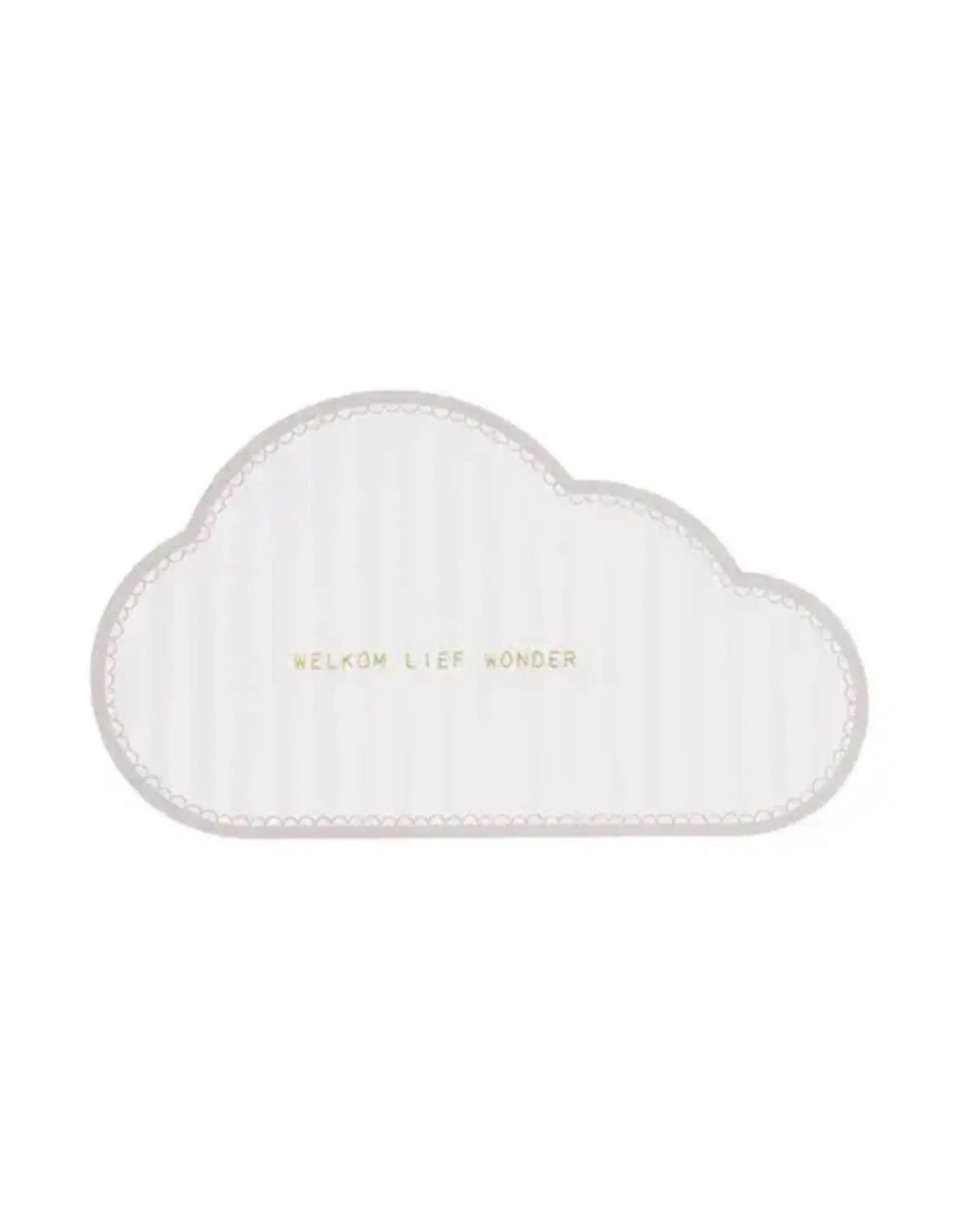 Zusss Ansichkaart - Wolk welkom