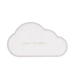 Zusss Ansichkaart - Wolk welkom