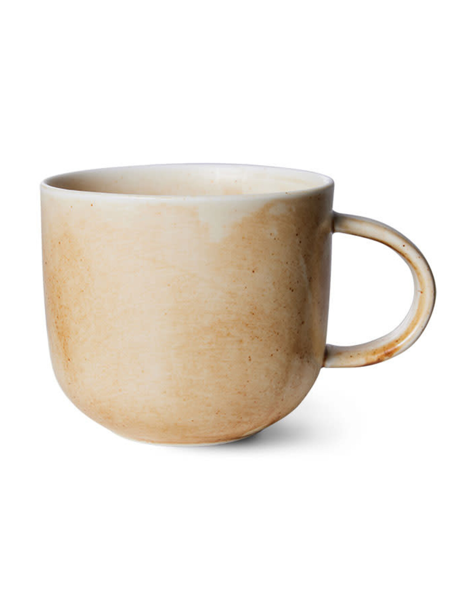 HKliving Chef  ceramics - Mug rustic cream brown