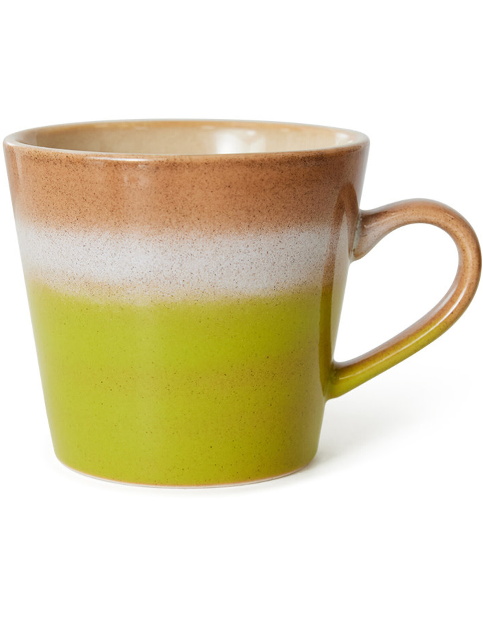 HKliving 70s ceramics - Cappuccino mug Eclipse