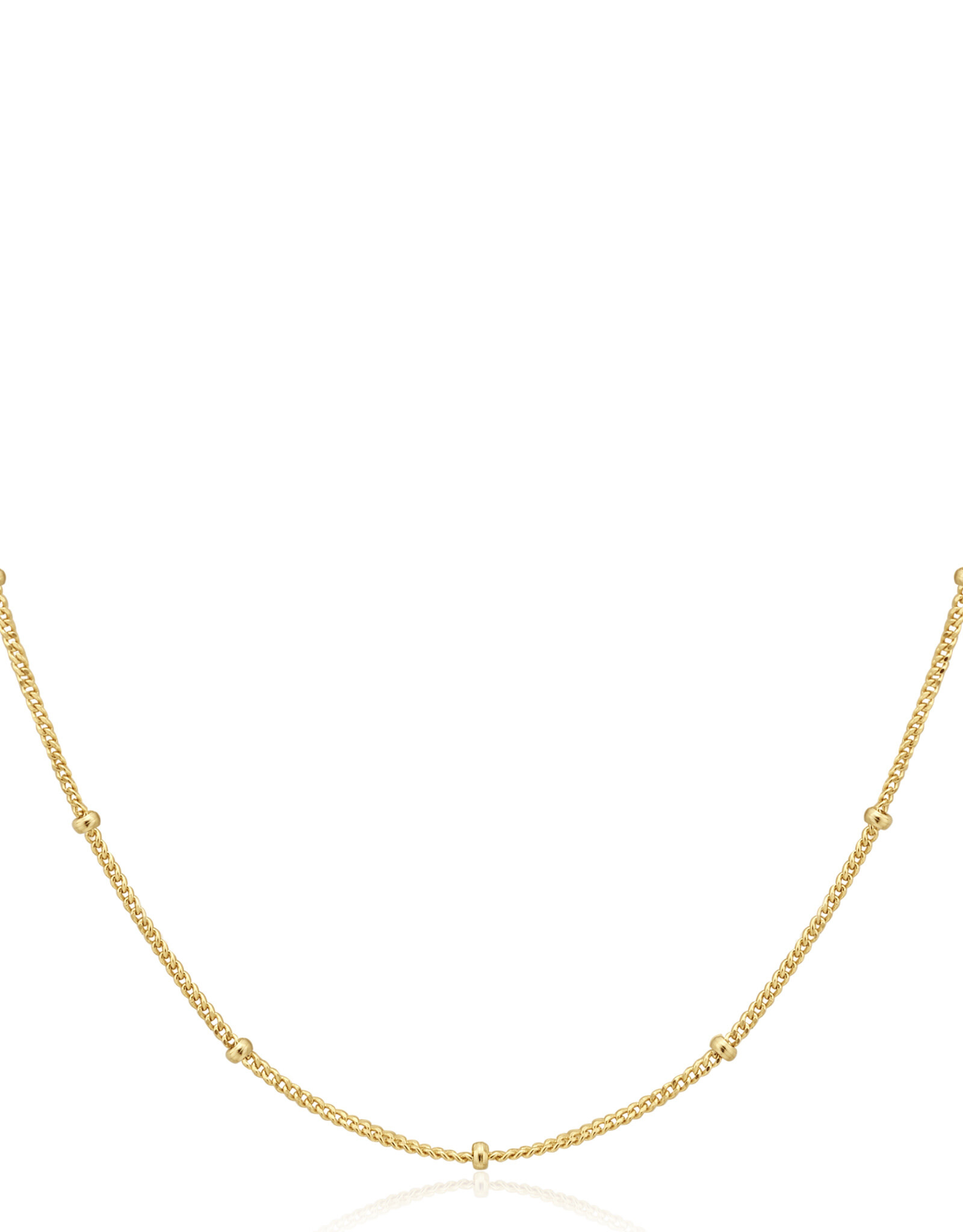 Ania Haie Ketting - Pop charm orb chain - goud