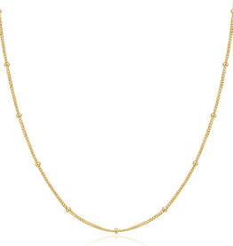 Ania Haie Ketting - Pop charm orb chain - goud