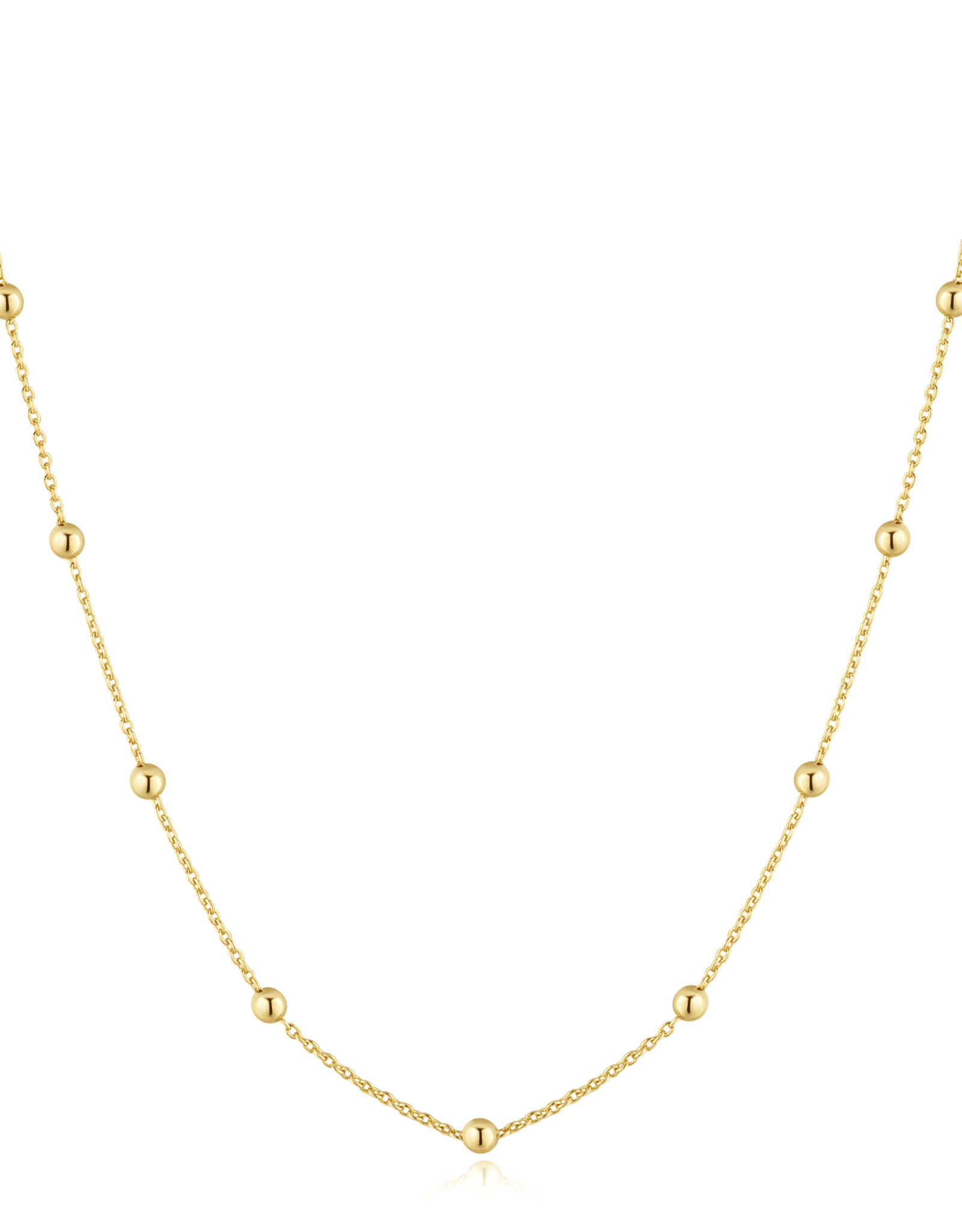 Ania Haie Ketting - Pop charm beaded chain - goud