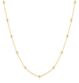 Ania Haie Ketting - Pop charm beaded chain - goud