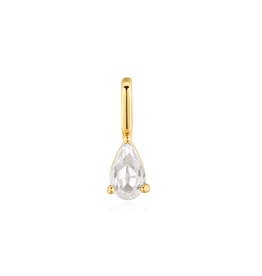 Ania Haie Pop charm - tear drop - goud