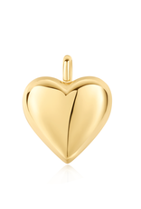 Ania Haie Pop charm - dome heart - goud