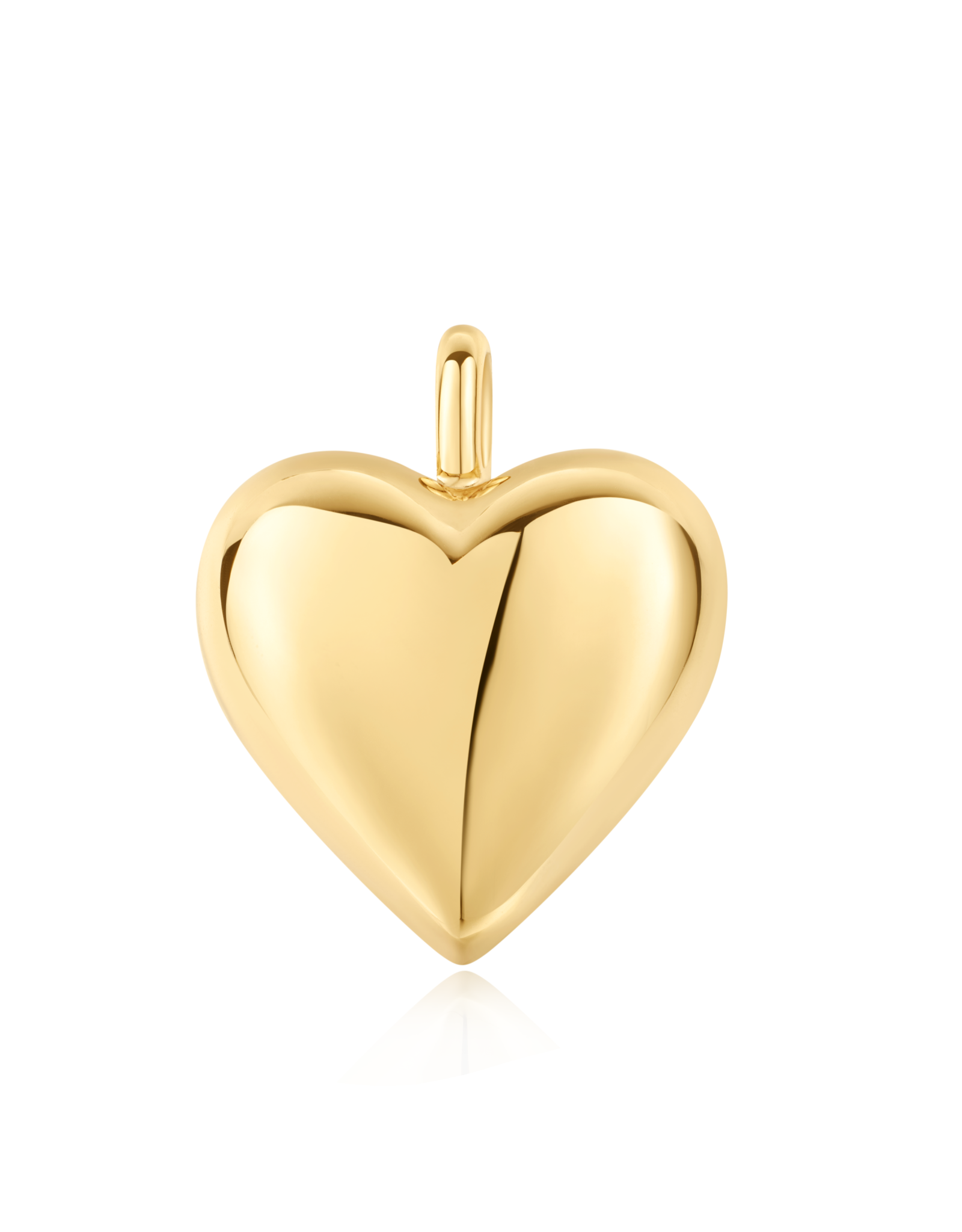 Ania Haie Pop charm - dome heart - goud