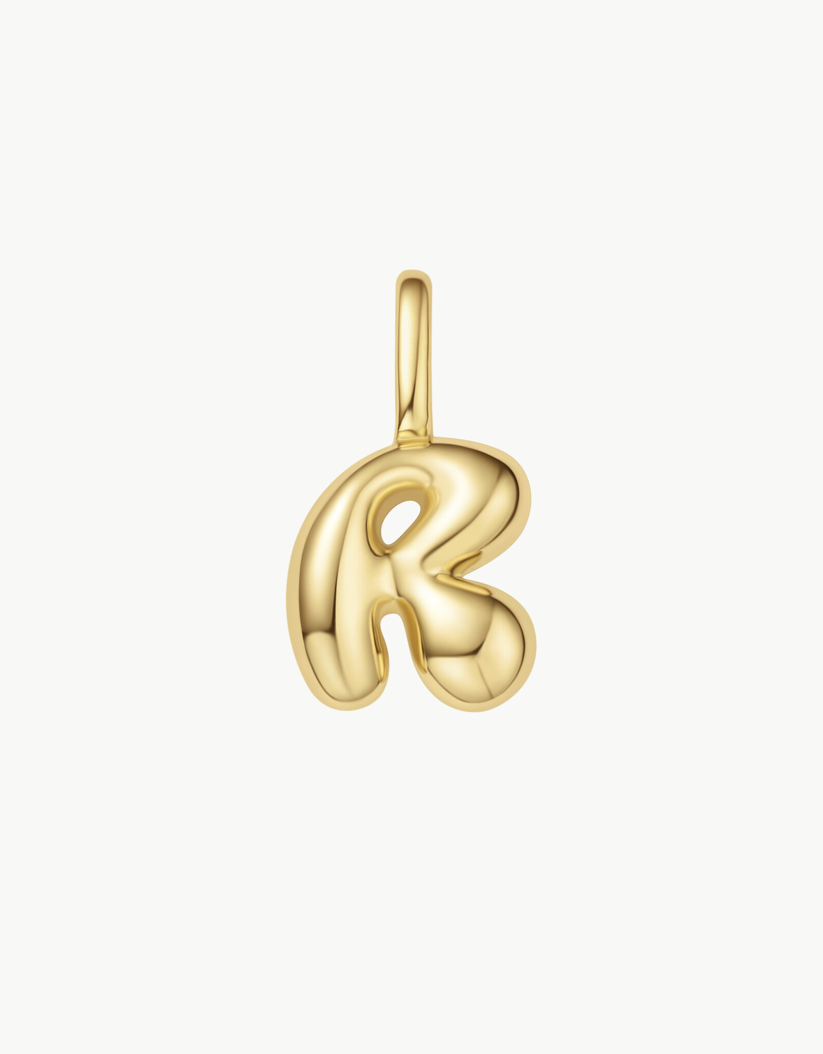 Ania Haie Charm - Letter R -  goud