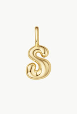 Ania Haie Charm - Letter S - goud