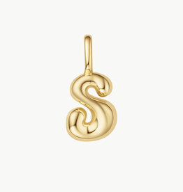 Ania Haie Charm - Letter S - goud