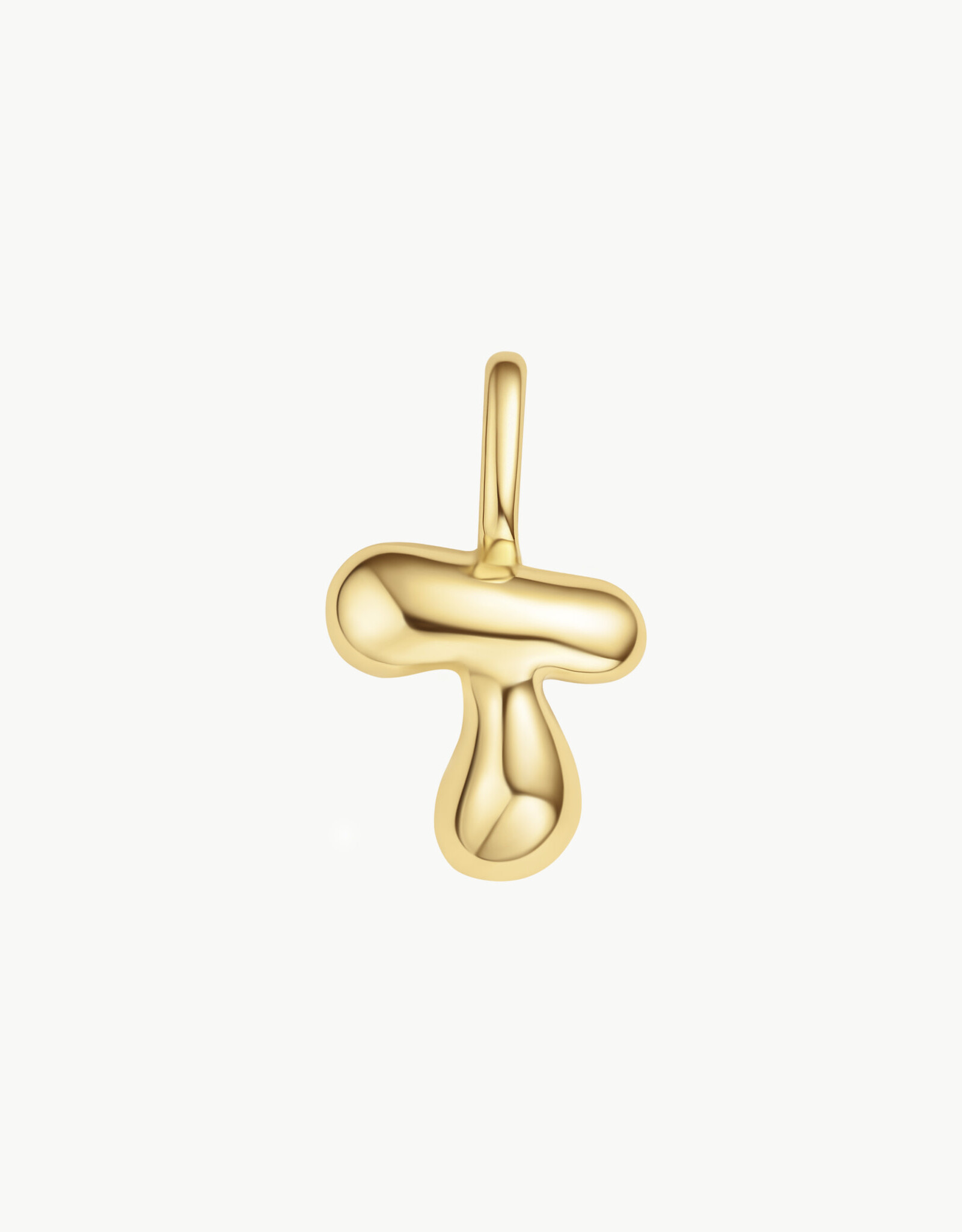 Ania Haie Charm - Letter T-  goud