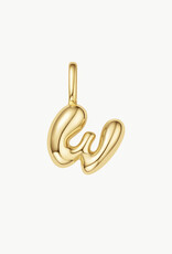 Ania Haie Charm - Letter W gold