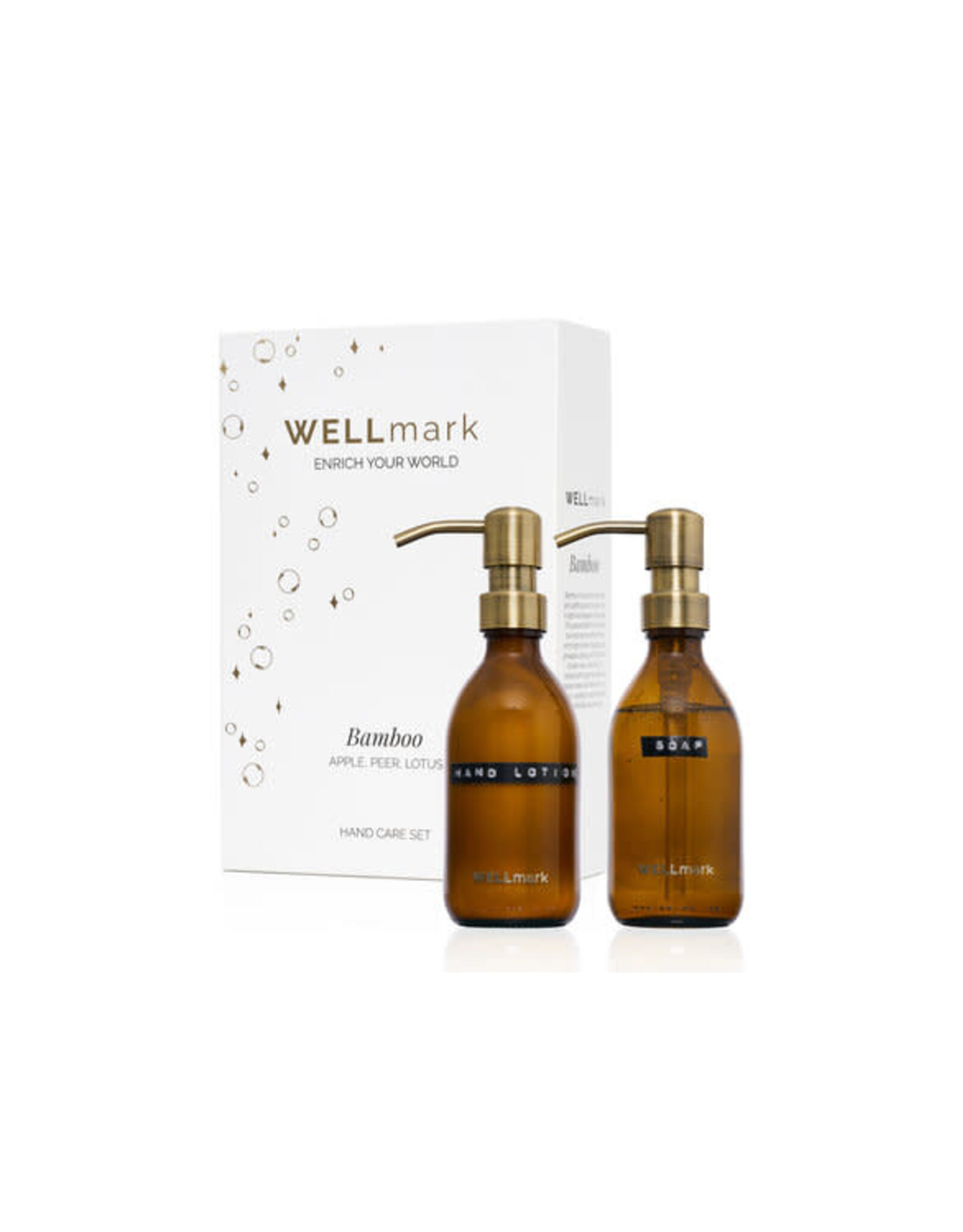 Wellmark Hand care set - bamboo