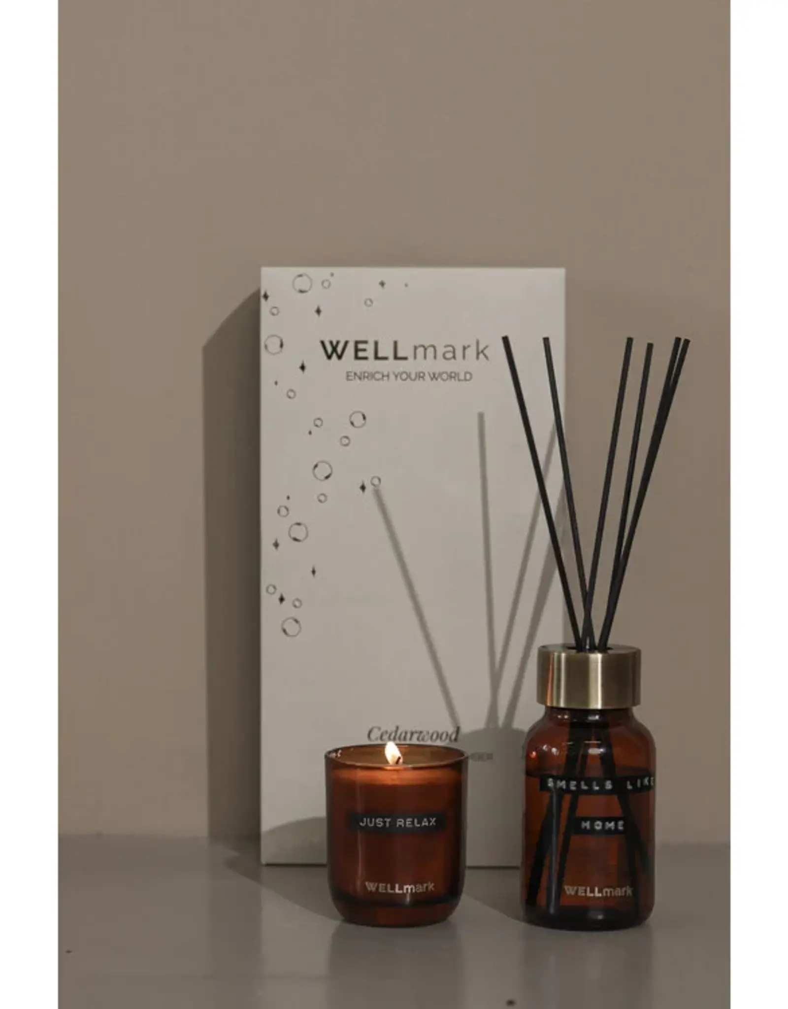 Wellmark Home fragrance set - cedarwood