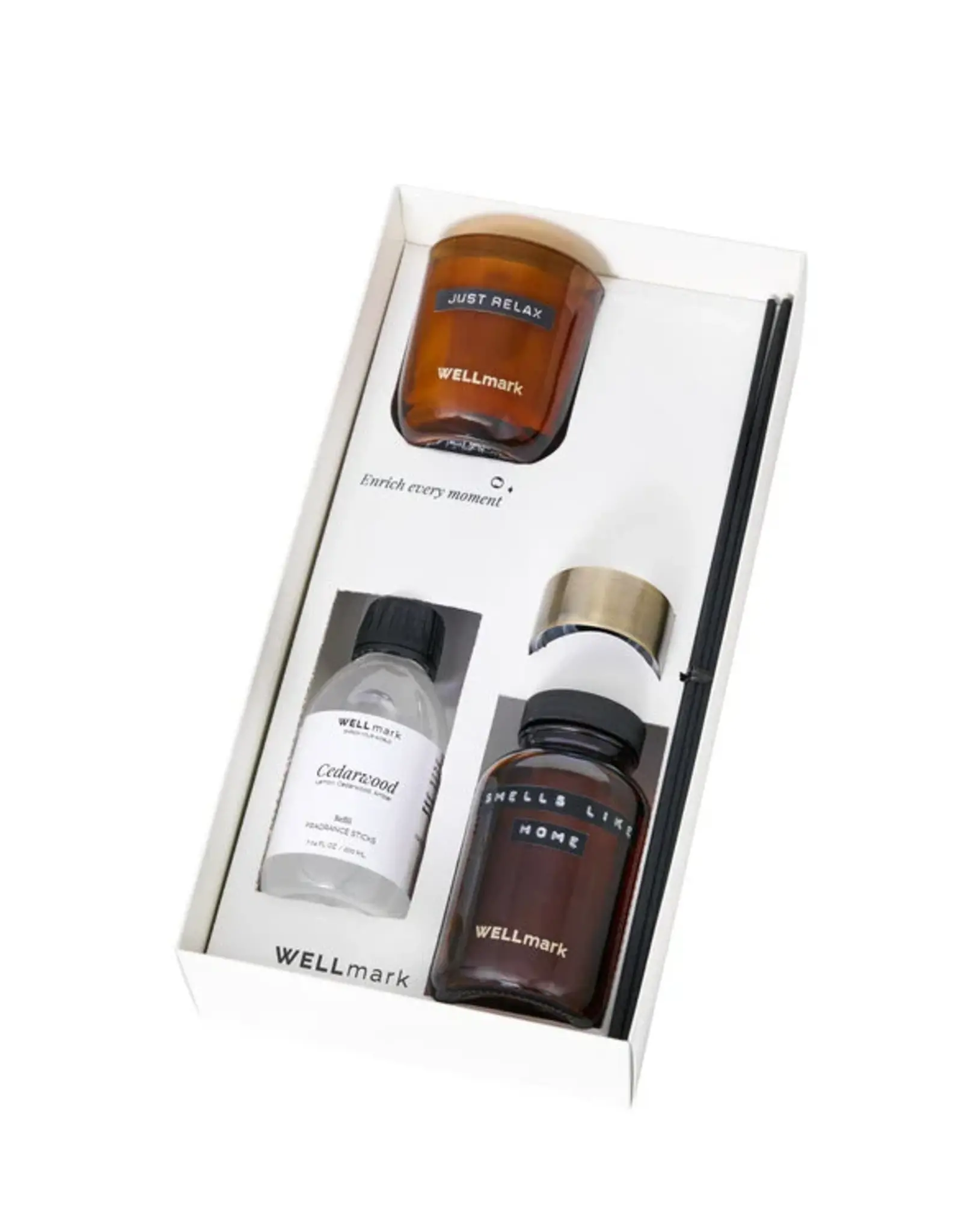 Wellmark Home fragrance set - cedarwood