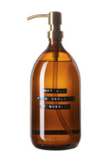 Wellmark Hand soap amber/brass - bamboo - may all your troubles 500ml
