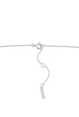 Ania Haie Ketting - Mini link charm chain - zilver