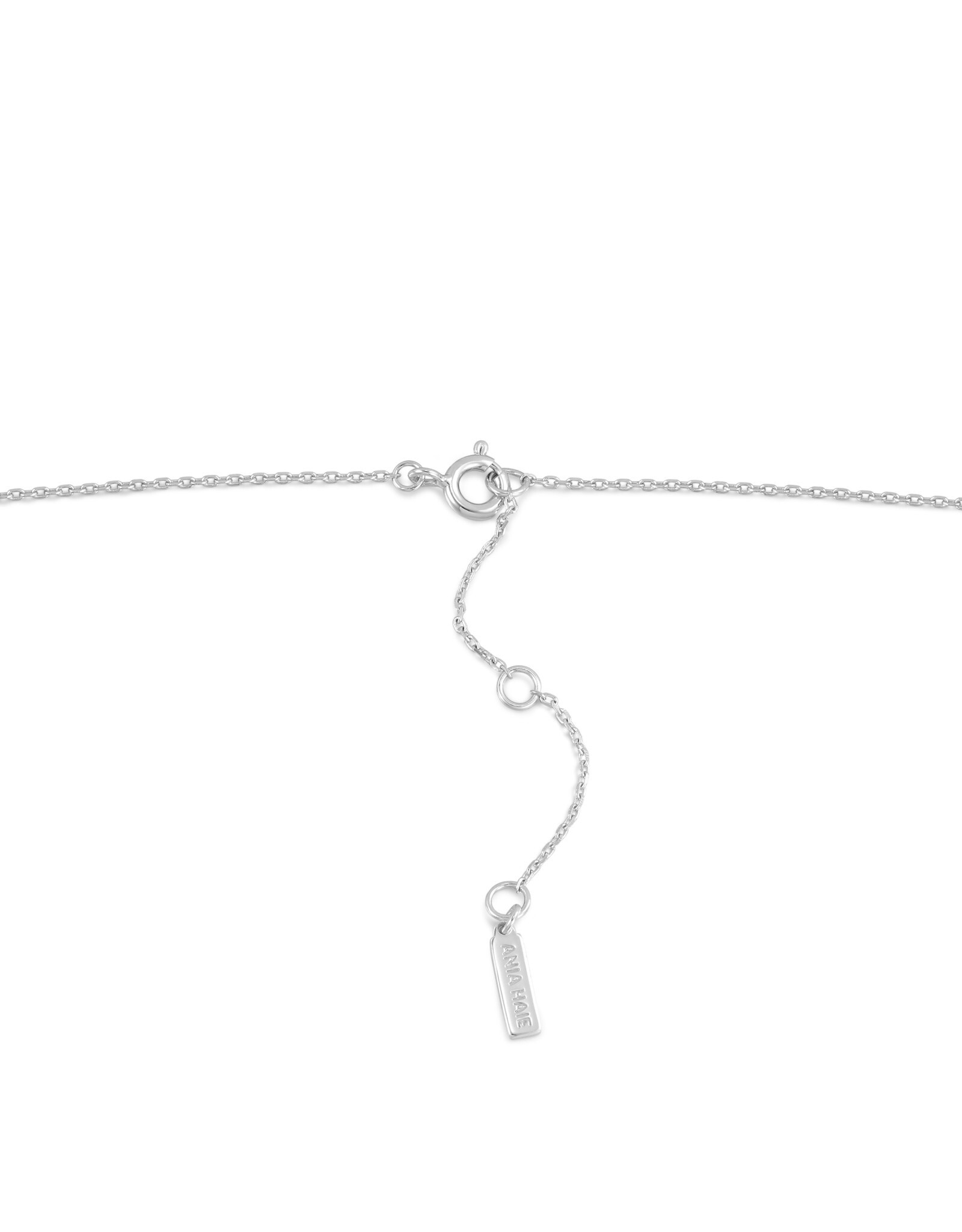 Ania Haie Ketting - Mini link charm chain - zilver