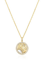 Ania Haie Ketting - Sunshine chaser shiny sun stars - goud