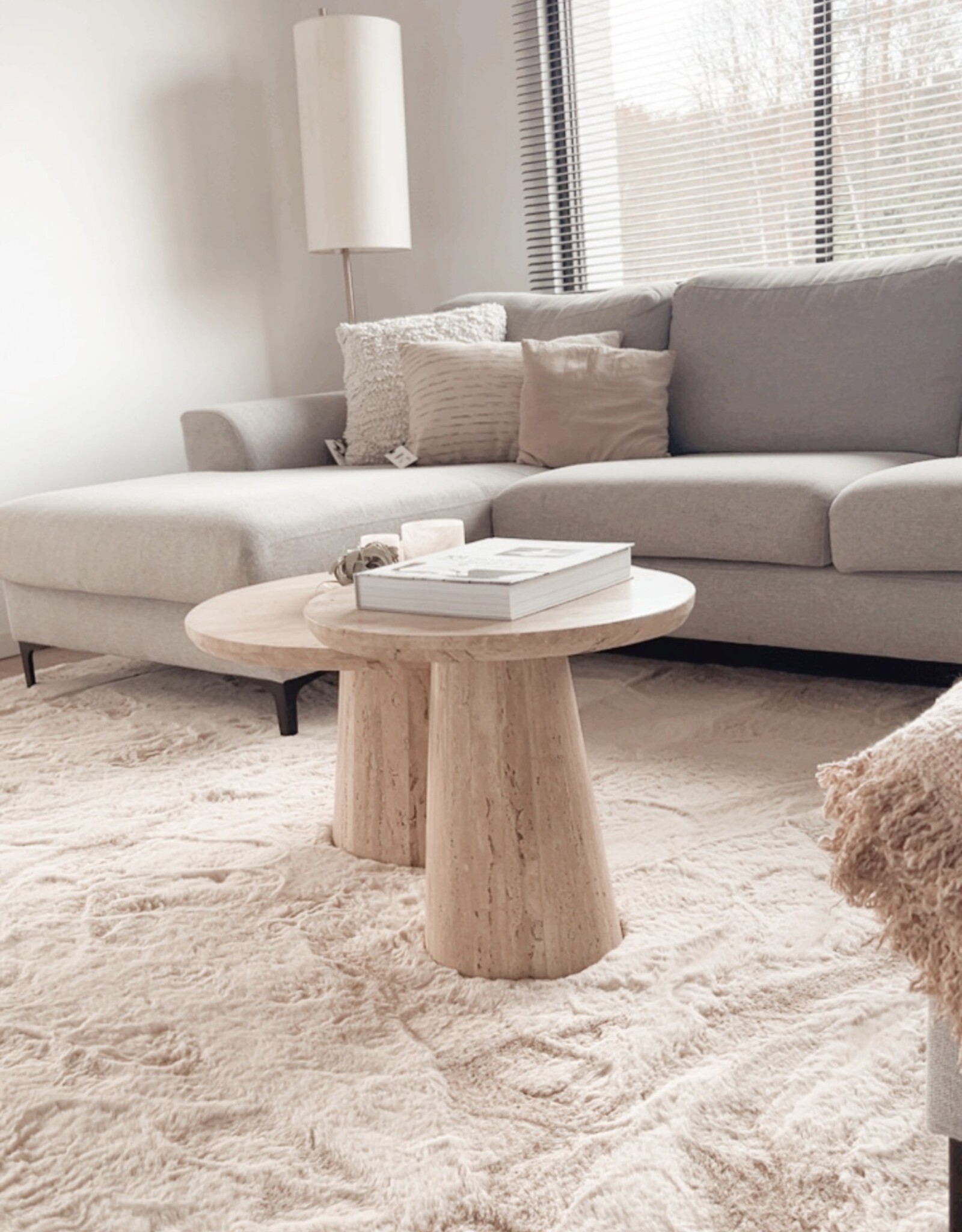Salontafel - Aime travertine