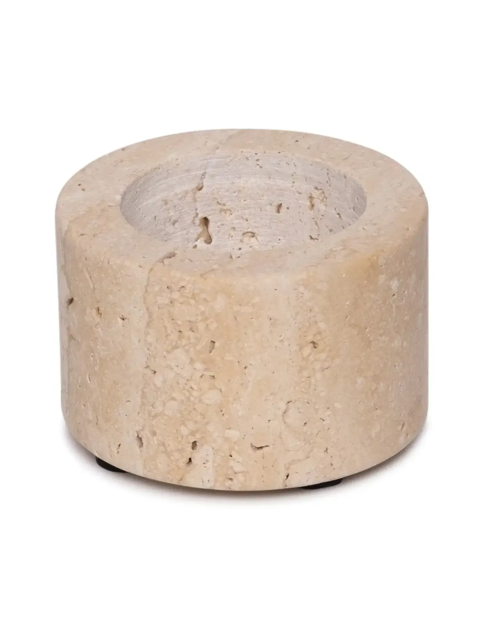 Mooisa Waxinelichthouder - Tavertine S