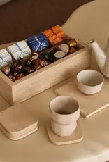 Mooisa Onderzetters - Travertine 4 stuks