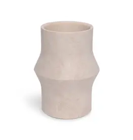 Mooisa Design vaas travertine 20x12cm