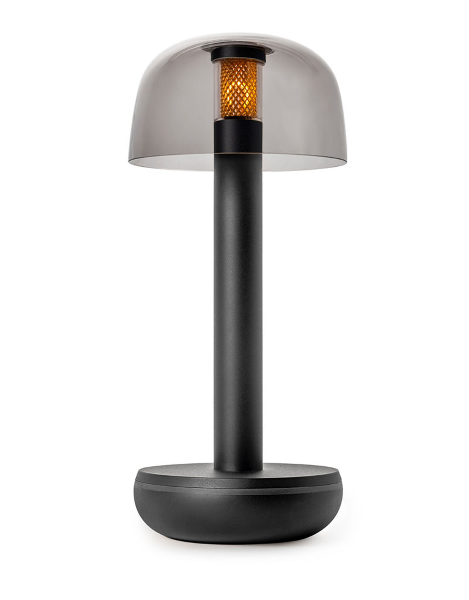 Humble Two table - Light black PC smoked