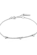 Ania Haie Armband - Shimmer triple stud - zilver
