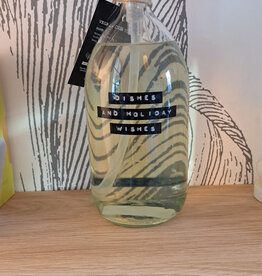 Wellmark Afwasmiddel 1L - transparant/zwart - Dishes and holiday wishes