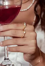 Ania Haie Ring - Chic creator flower cluster pave