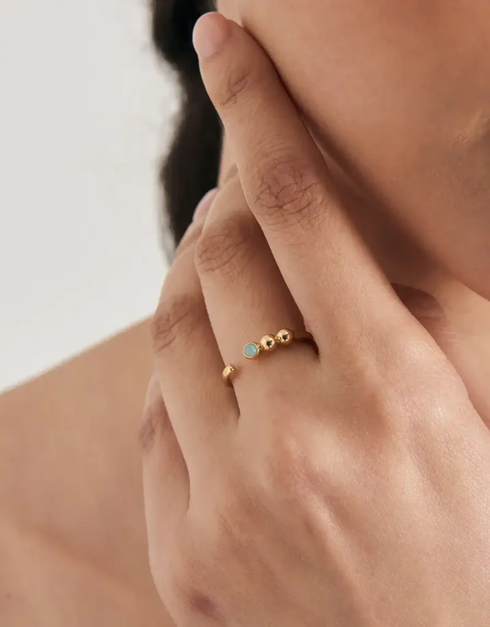 Ania Haie Ring - Orb sprakle chain