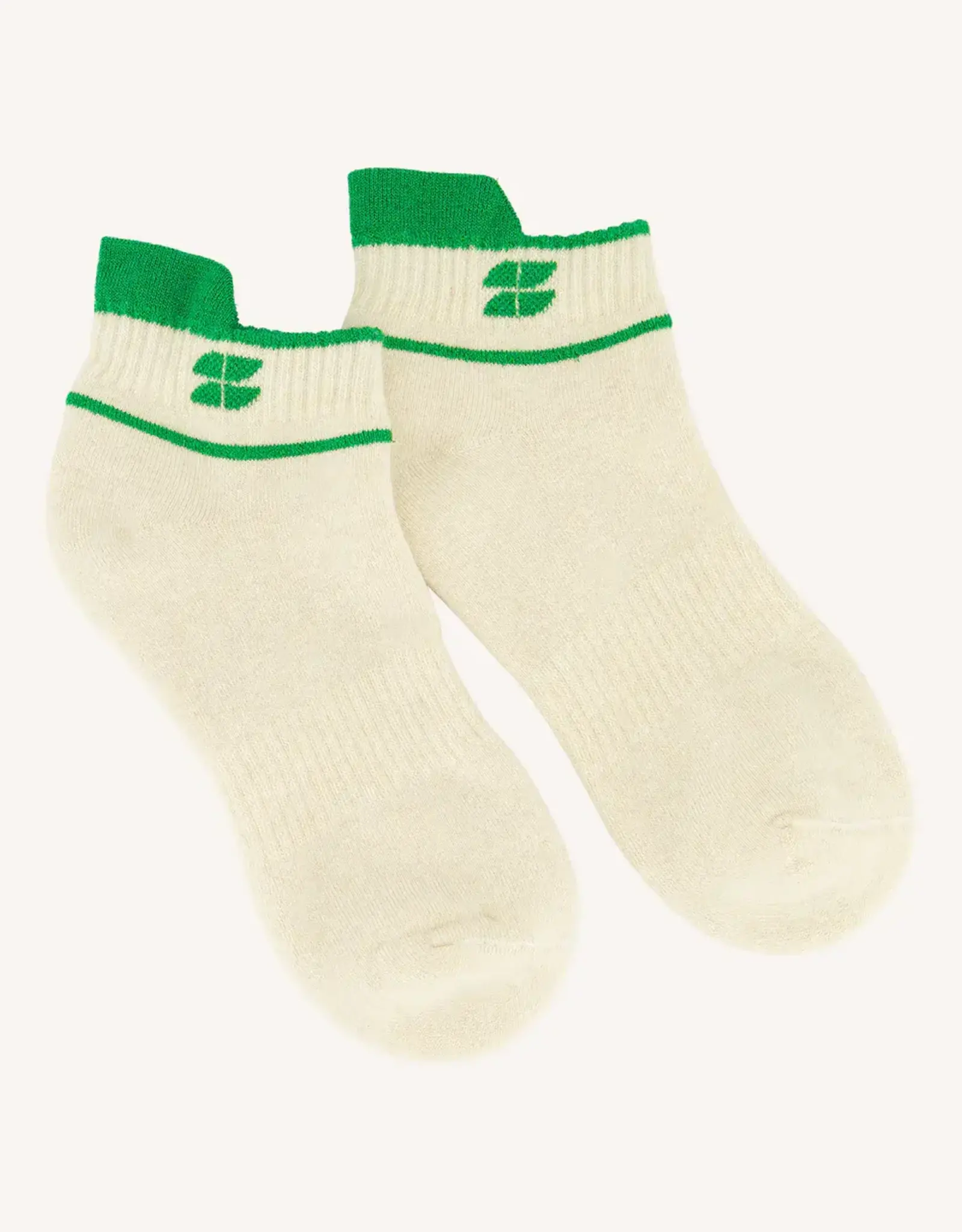 By-bar Sokken logo sparkle - kort - one size - spring green