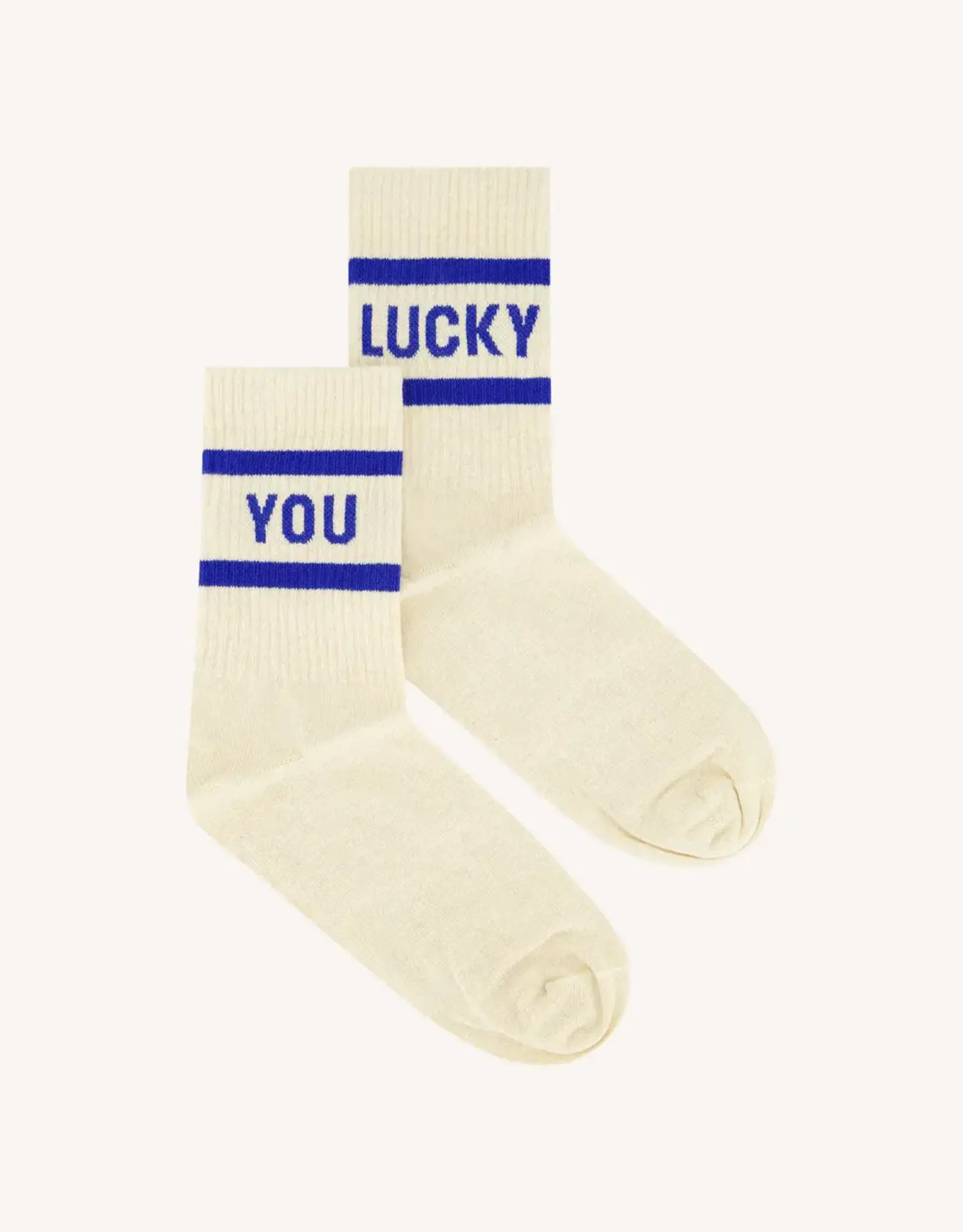 By-bar Sokken lucky you - one size - navy