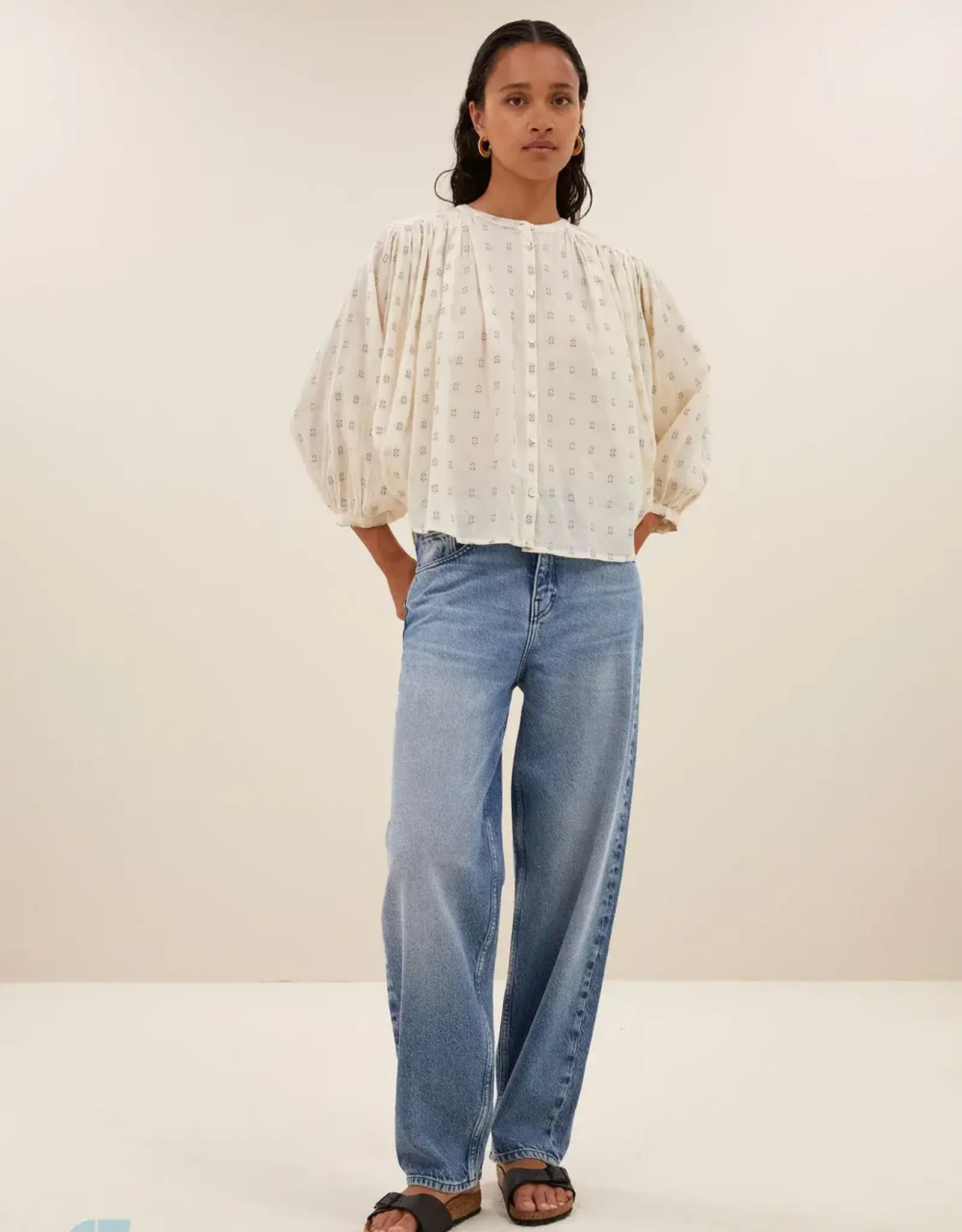 By-bar Broek - lew denim