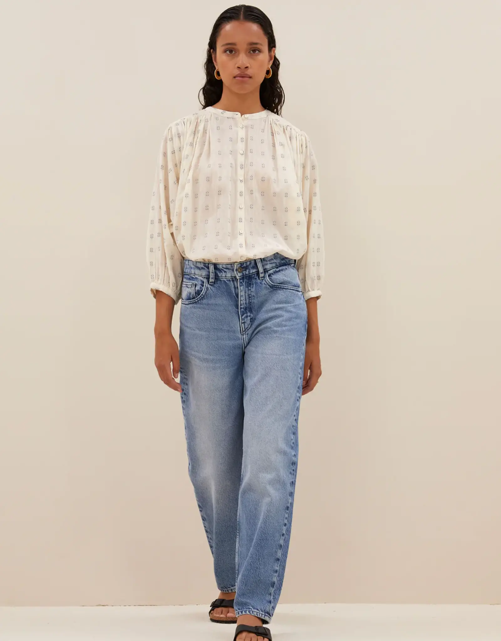 By-bar Broek - lew denim