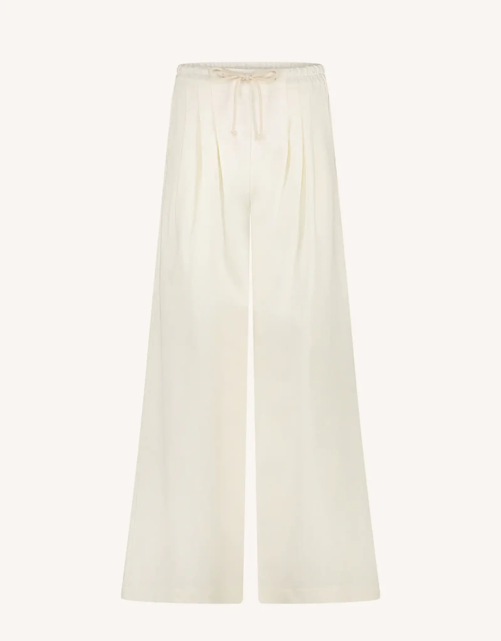 By-bar Broek - jaxx twill - off white