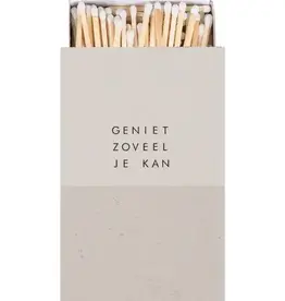 Zusss Lucifers - geniet wit zand