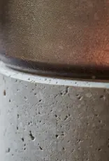 House Doctor Theelichthouder Rivo klein/mat - bruin