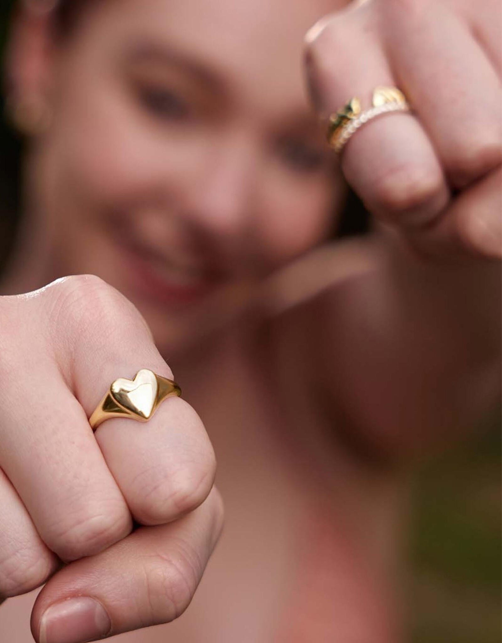 Ania Haie Ring - Love signet