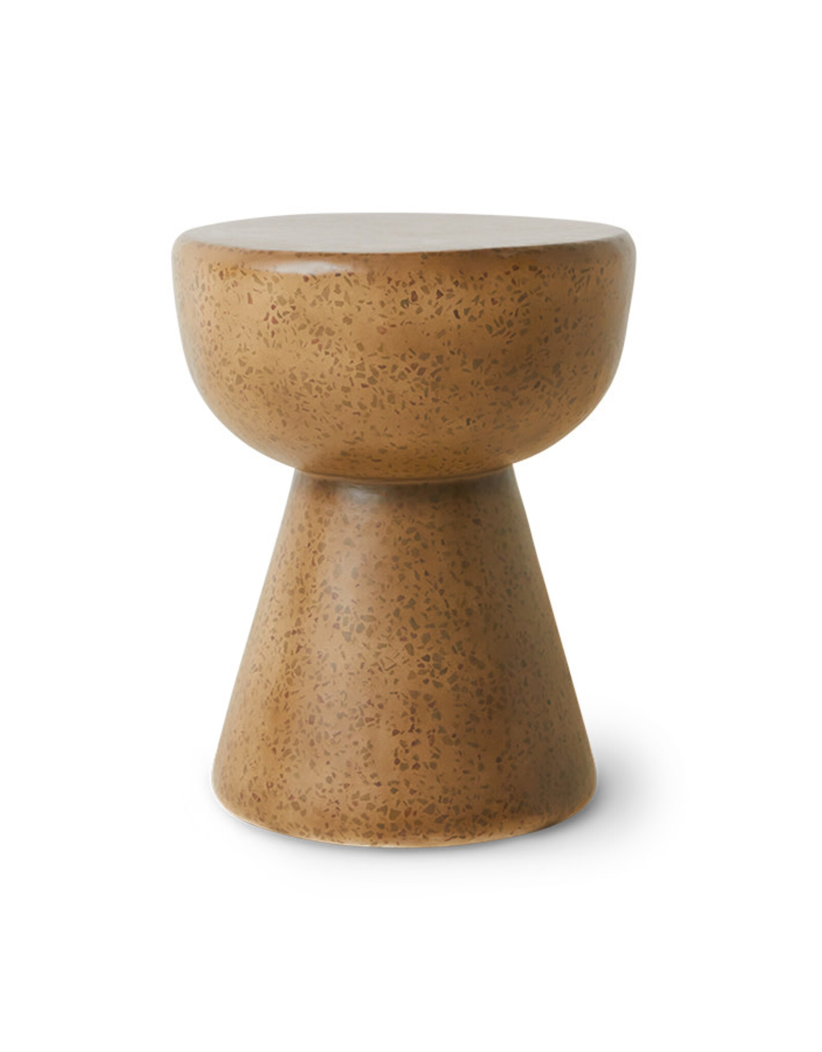 HKliving Bijzettafel - Terrazzo pebble