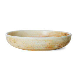 hk living Chef ceramics - Diep bord cream  M